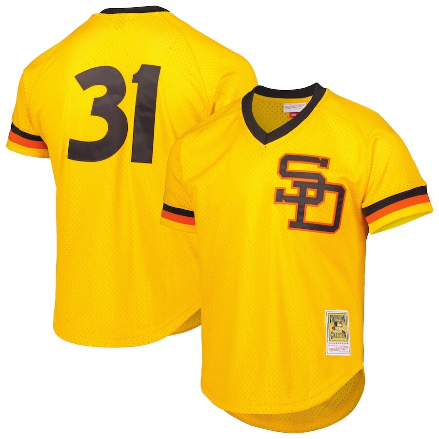 

Джерси Mitchell & Ness San Diego Padres, золотой