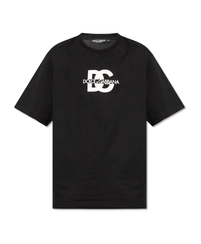 

Футболка с логотипом Dolce & Gabbana, черный
