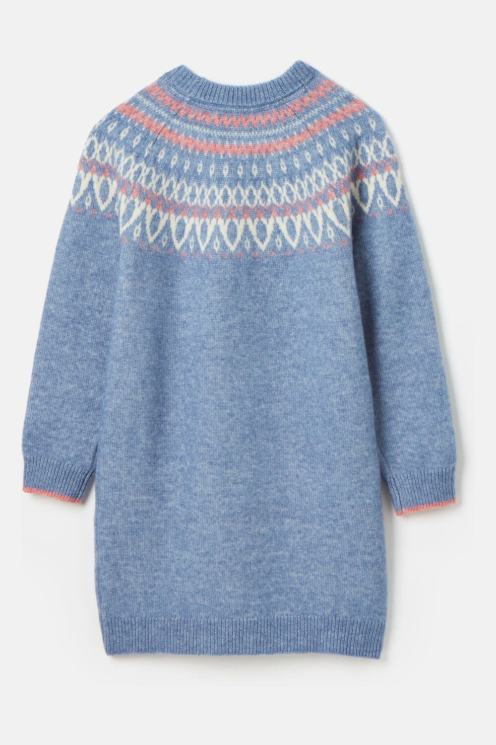

Платье джемпер Charlotte fair isle Joules, розовый