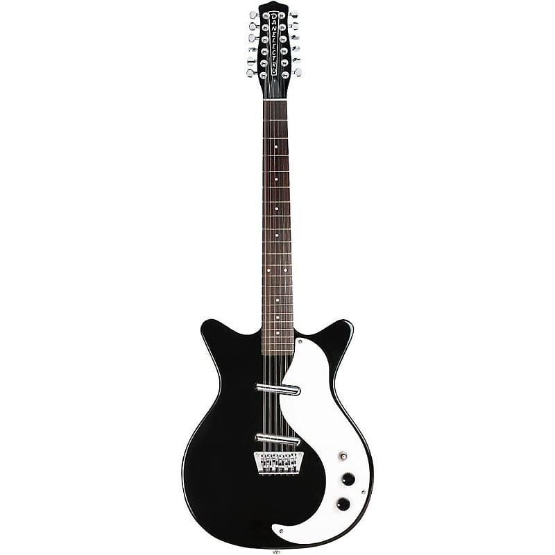 

Электрогитара Danelectro Vintage 12-String 12SDC-Blk Black Electric Guitar