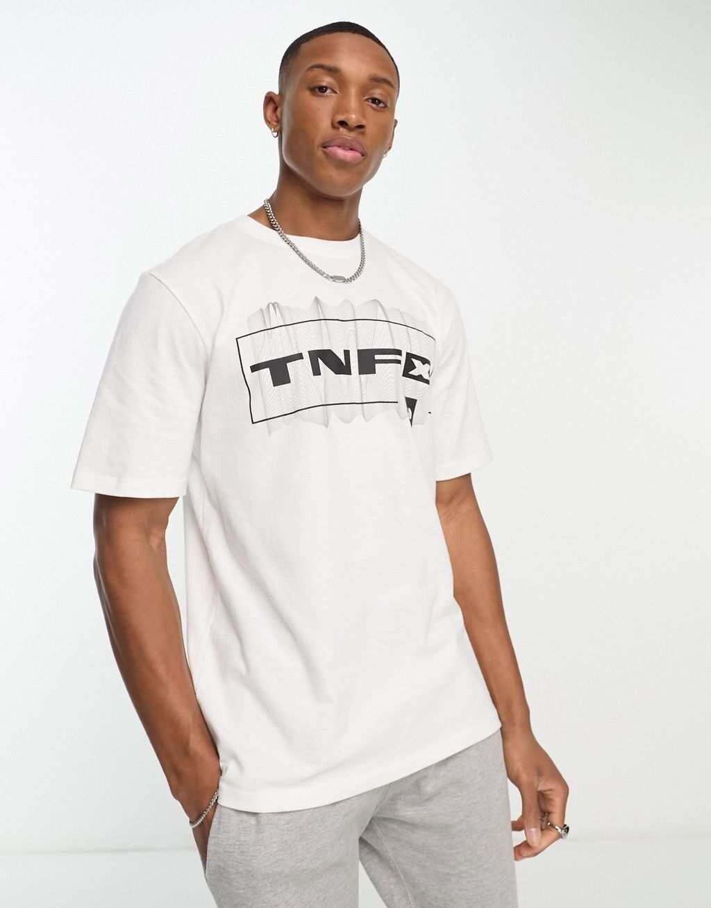 

Белая футболка с принтом The North Face TNF-X Координаты, Белый