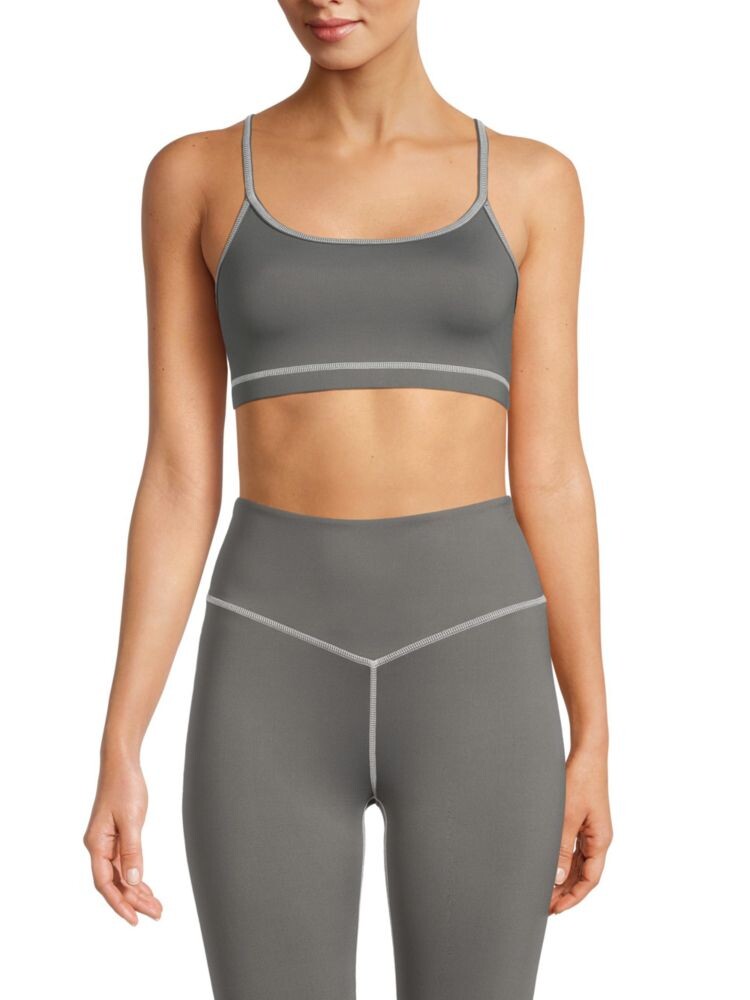 

Спортивный бюстгальтер с бретельками Flowetry Twenty Montreal, цвет Charcoal