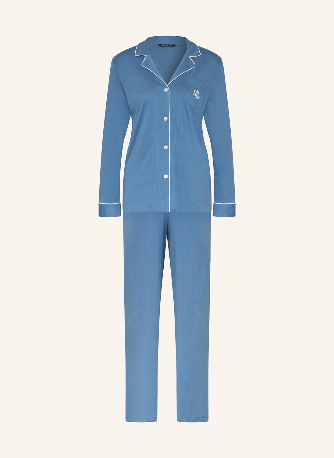 

Пижамы Lauren Ralph Lauren, синий