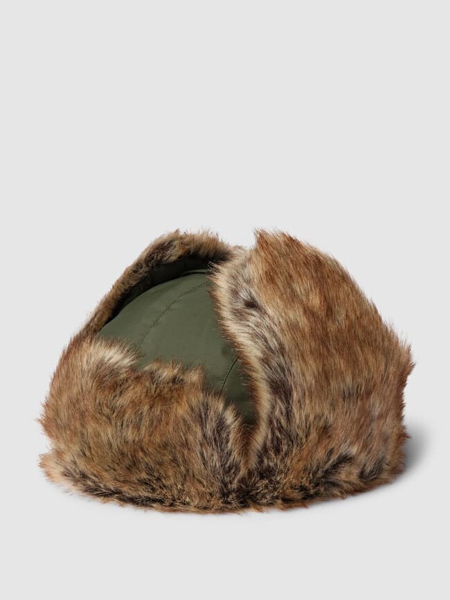 

Шапка-ушанка модель "CLEADON" Barbour, оливково-зеленый