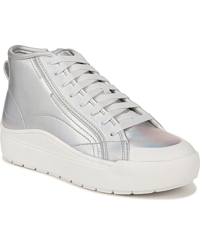 

Женские кроссовки на платформе Time Off Hi2 Dr. Scholl's, серебро, Серебристый