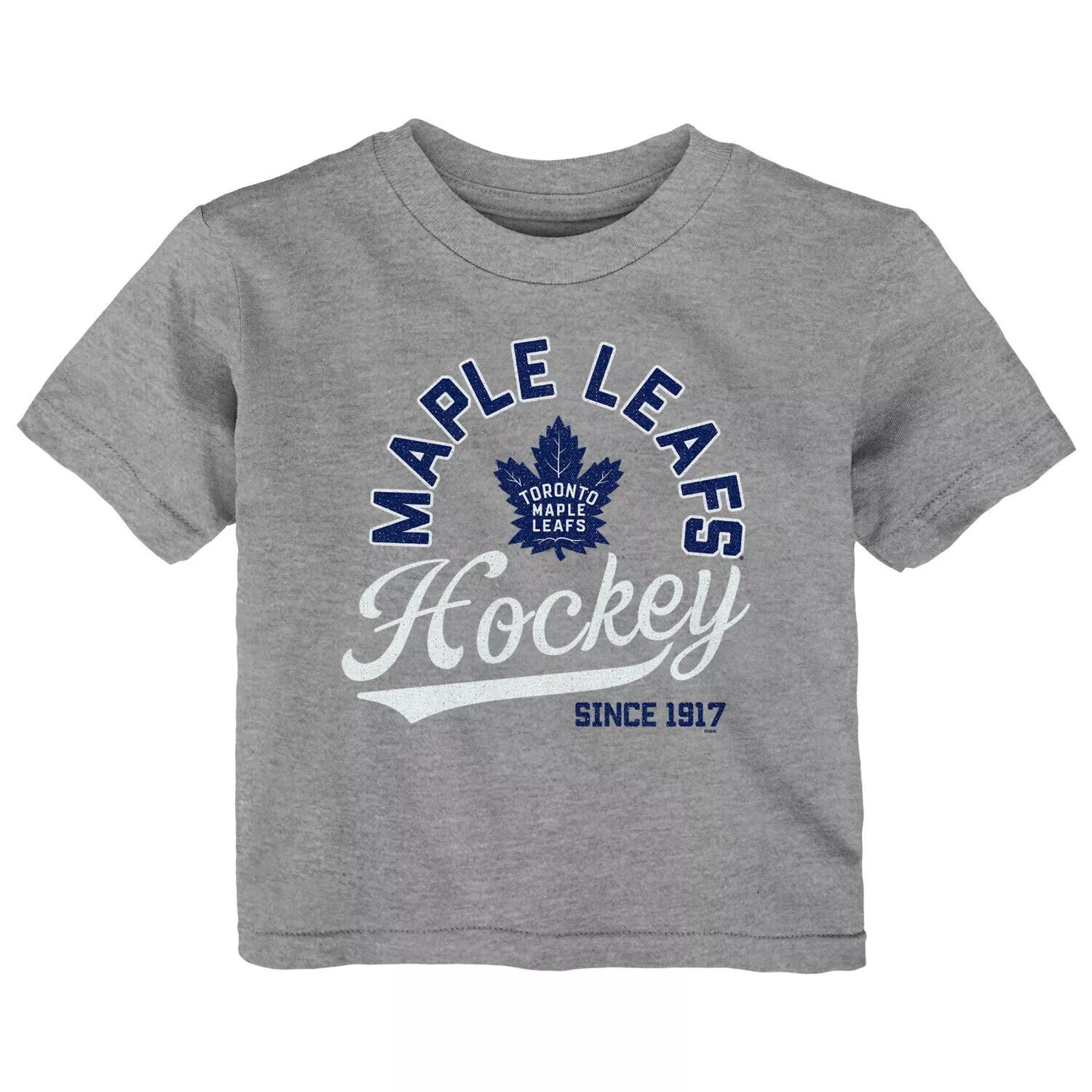 

Серая футболка Infant Heather Toronto Maple Leafs Take the Lead Outerstuff