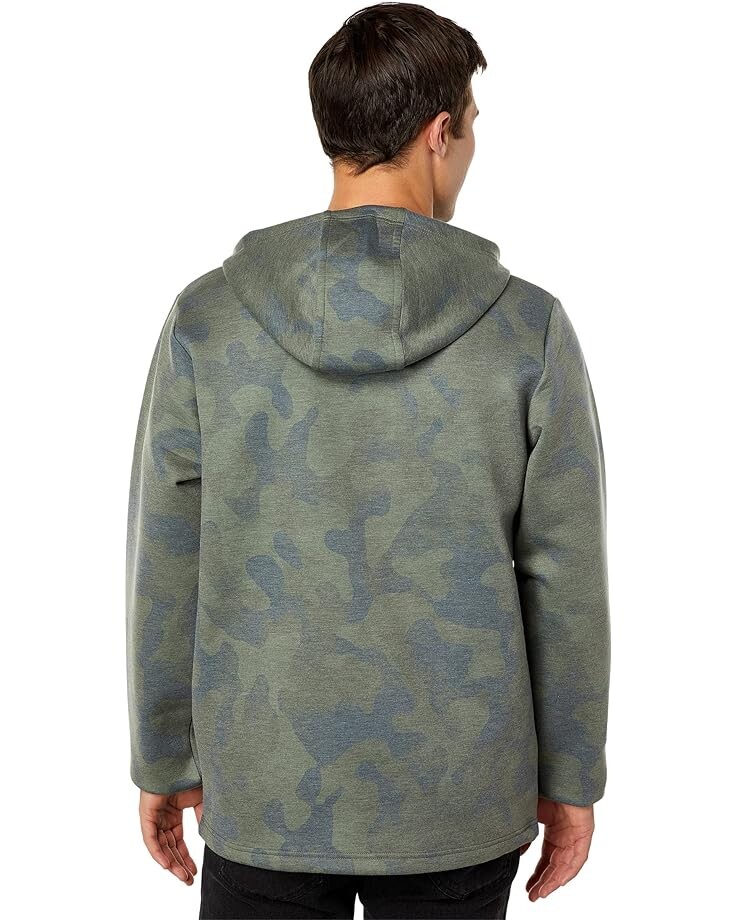 Худи Quiksilver Snow Shredder Hoodie, цвет True Black Fade Out Camo