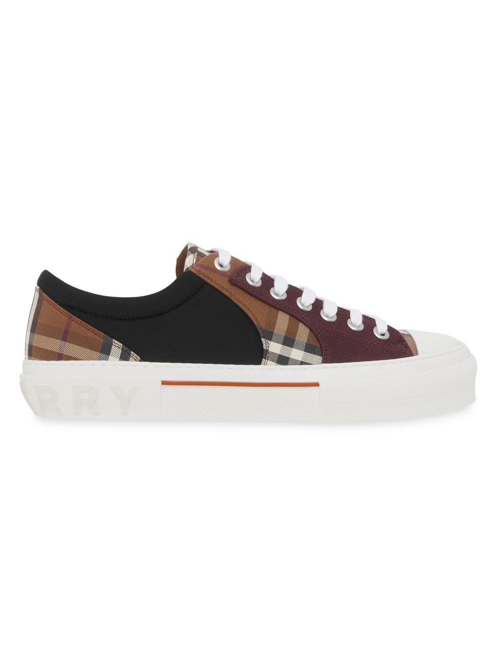 

Низкие кроссовки в клетку Kai Burberry, коричневый