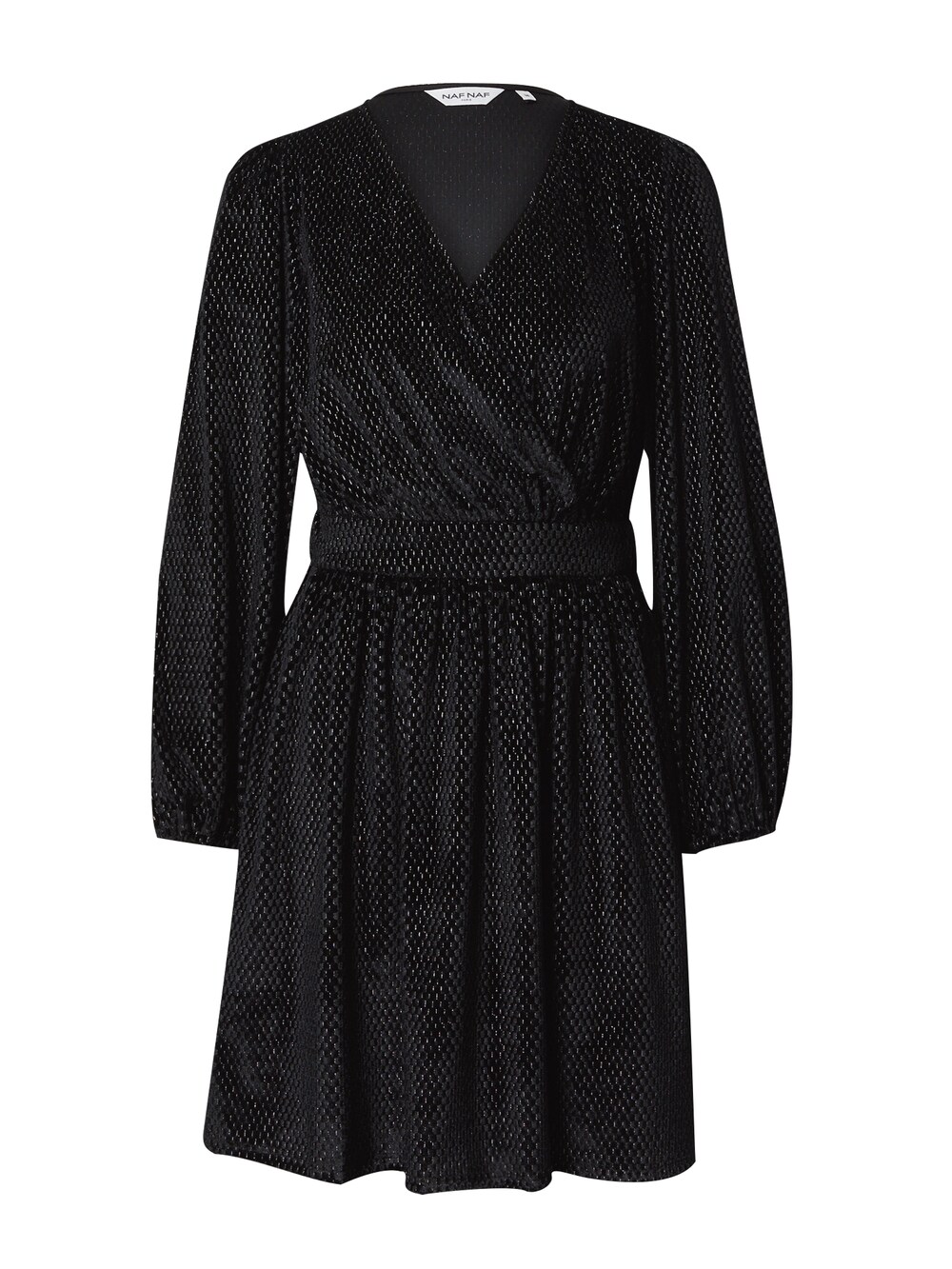 Платье NAF NAF Elvany, черный платье naf naf открытое 44 размер