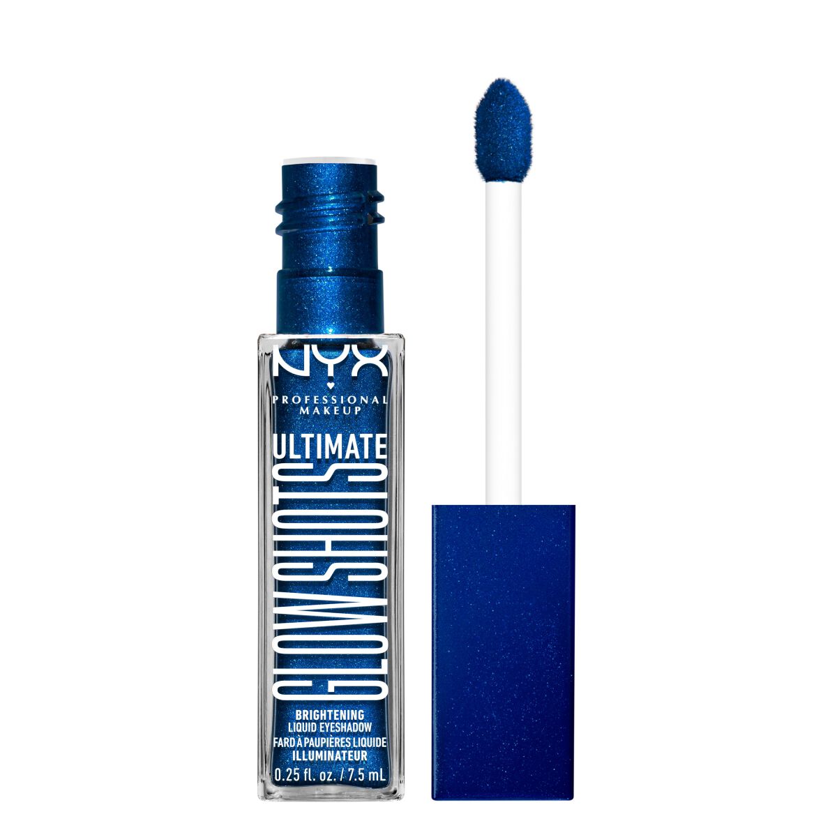 Жидкие тени для век blueberry bank Nyx Professional Makeup Ultimate Glow Shots, 7,5 мл