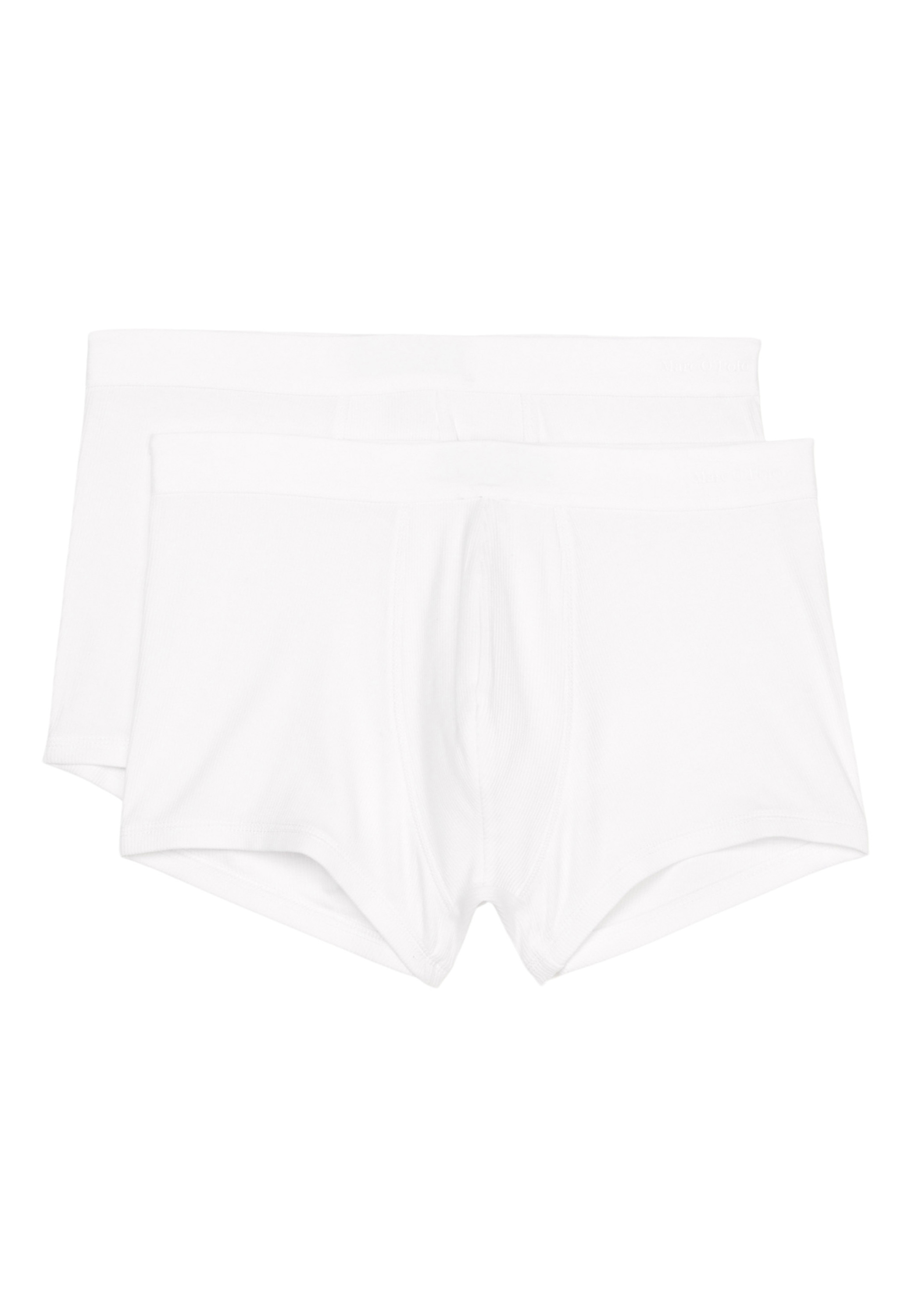 Трусы Marc O´Polo Retro Short/Pant Iconic Rib Organic Cotton, белый