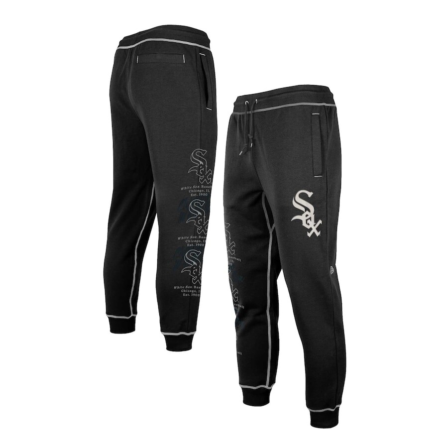 

Джоггеры New Era Chicago White Sox, черный