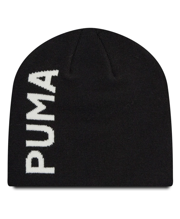 

Шерстяная шапка бини с помпоном Puma, черный