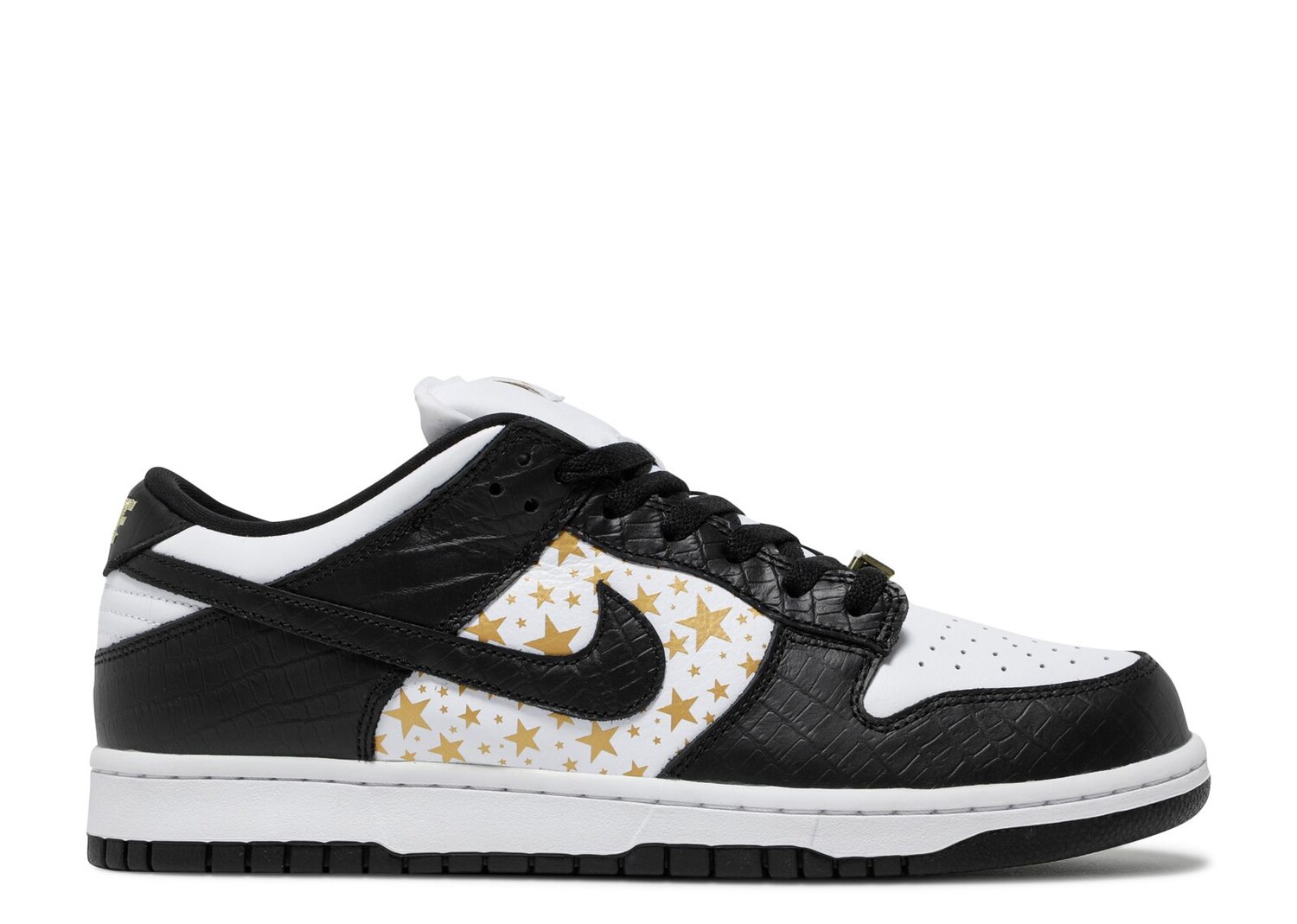 

Кроссовки Nike Supreme X Dunk Low Og Sb Qs 'Black', черный