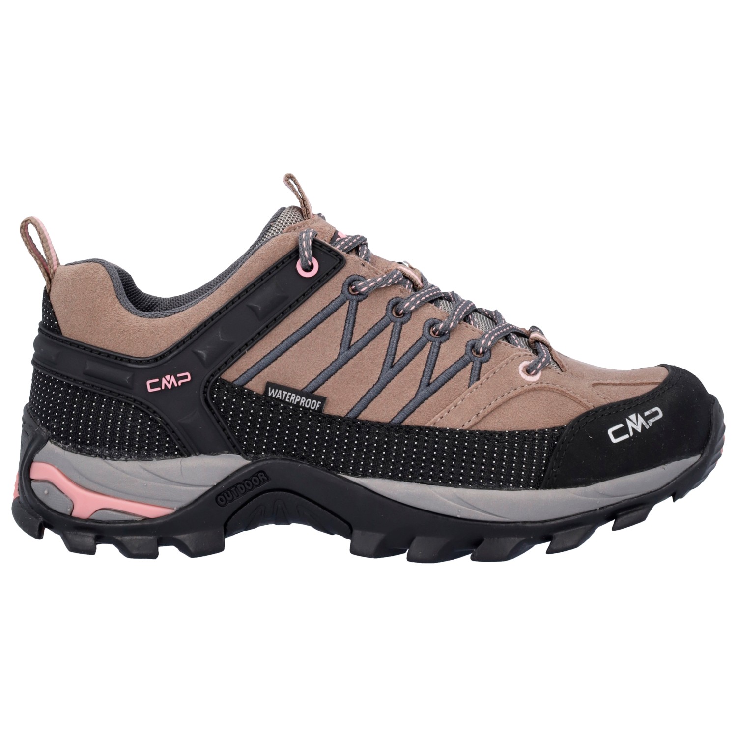 Мультиспортивная обувь Cmp Women's Rigel Low Trekking Shoes Waterproof, цвет Cenere
