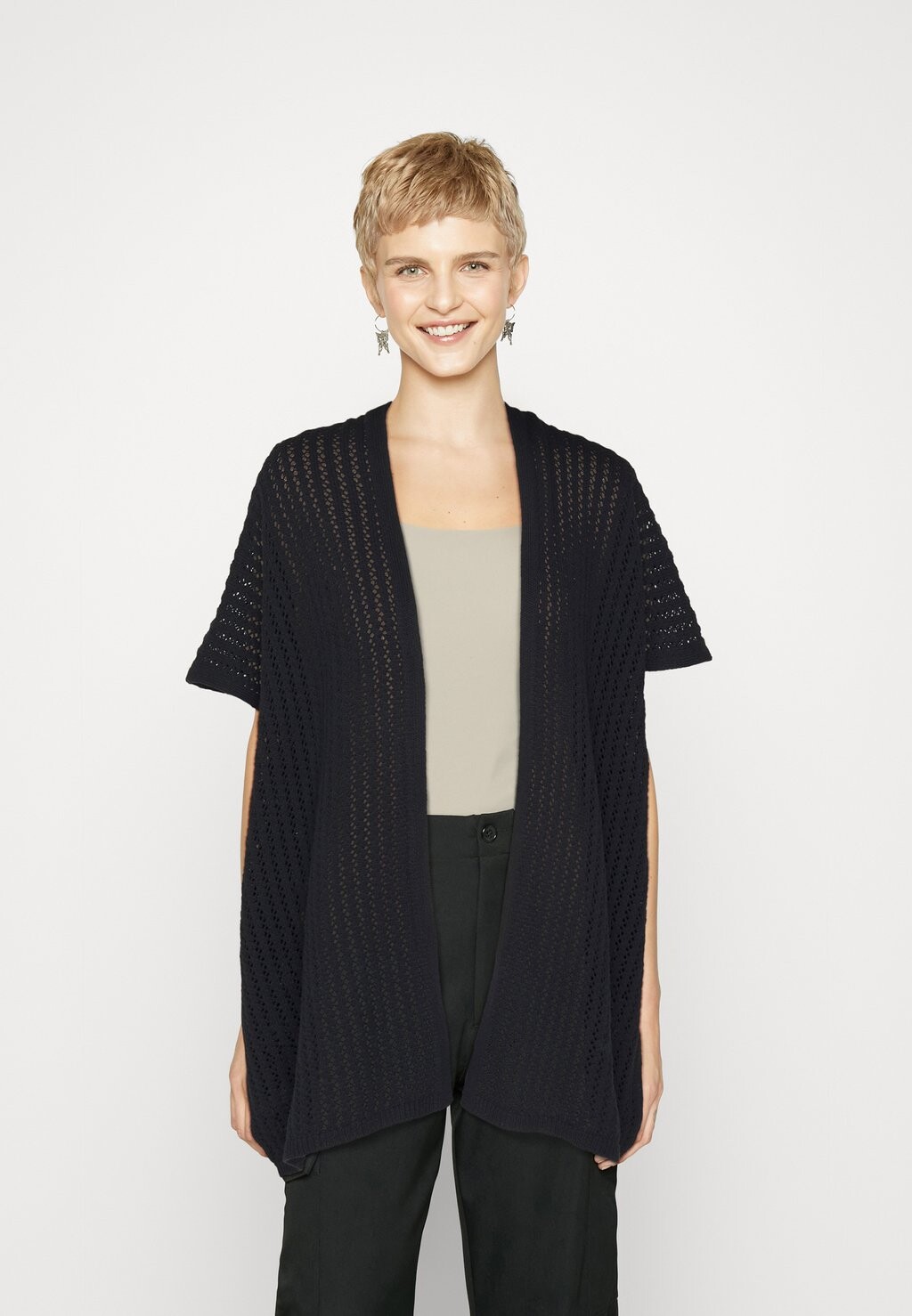 

Кардиган Vilyta Open Cardigan VILA, черный