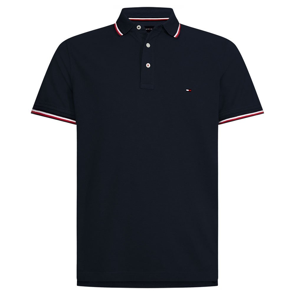 

Поло с коротким рукавом Tommy Hilfiger Core Tipped Slim, синий