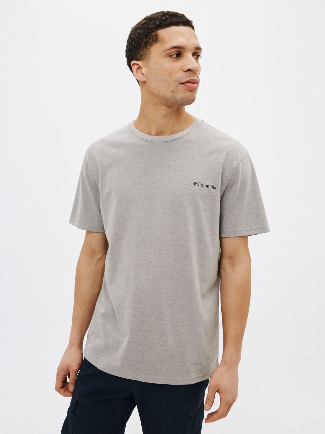 

Футболка Columbia Basic Logo из органического хлопка, цвет Columbia Grey H