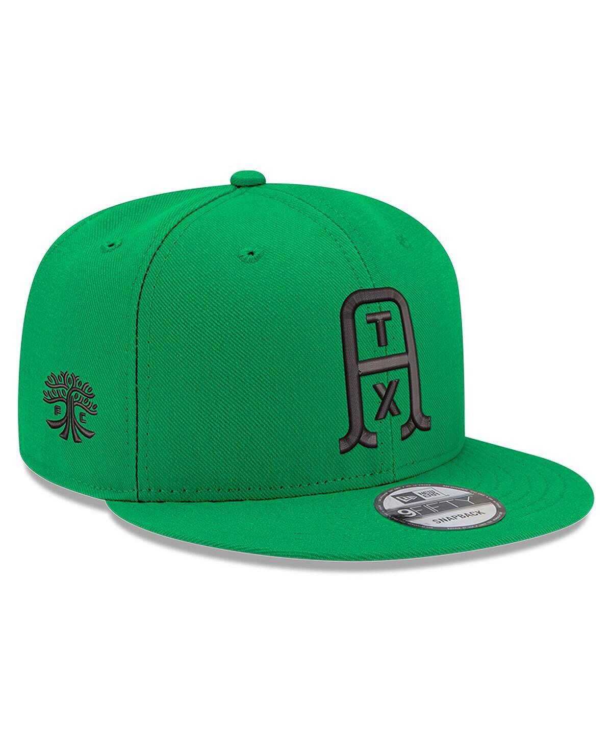 

Мужская зеленая кепка Snapback 9FIFTY Austin FC Jersey Hook New Era