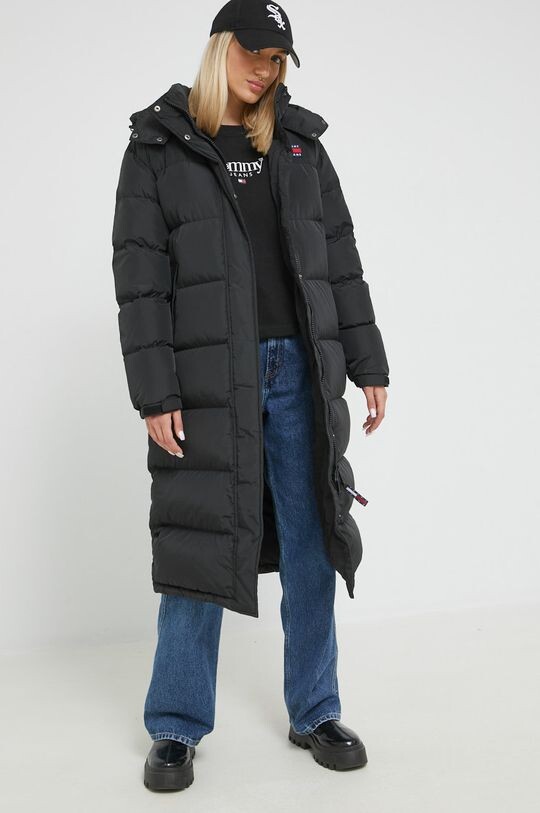 

Пуховик Tommy Jeans, черный