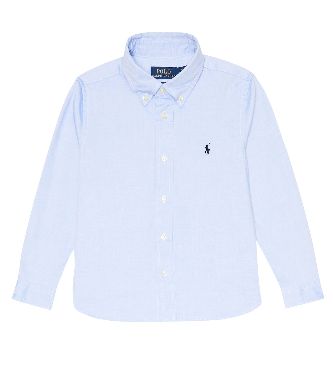 

Рубашка из хлопкового поплина Polo Ralph Lauren, синий