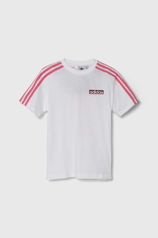 цена adidas Originals Детская хлопковая футболка, белый