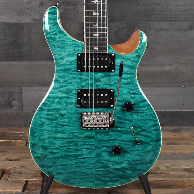 

Электрогитара Paul Reed Smith SE Custom 24 - Turquoise with Gig Bag