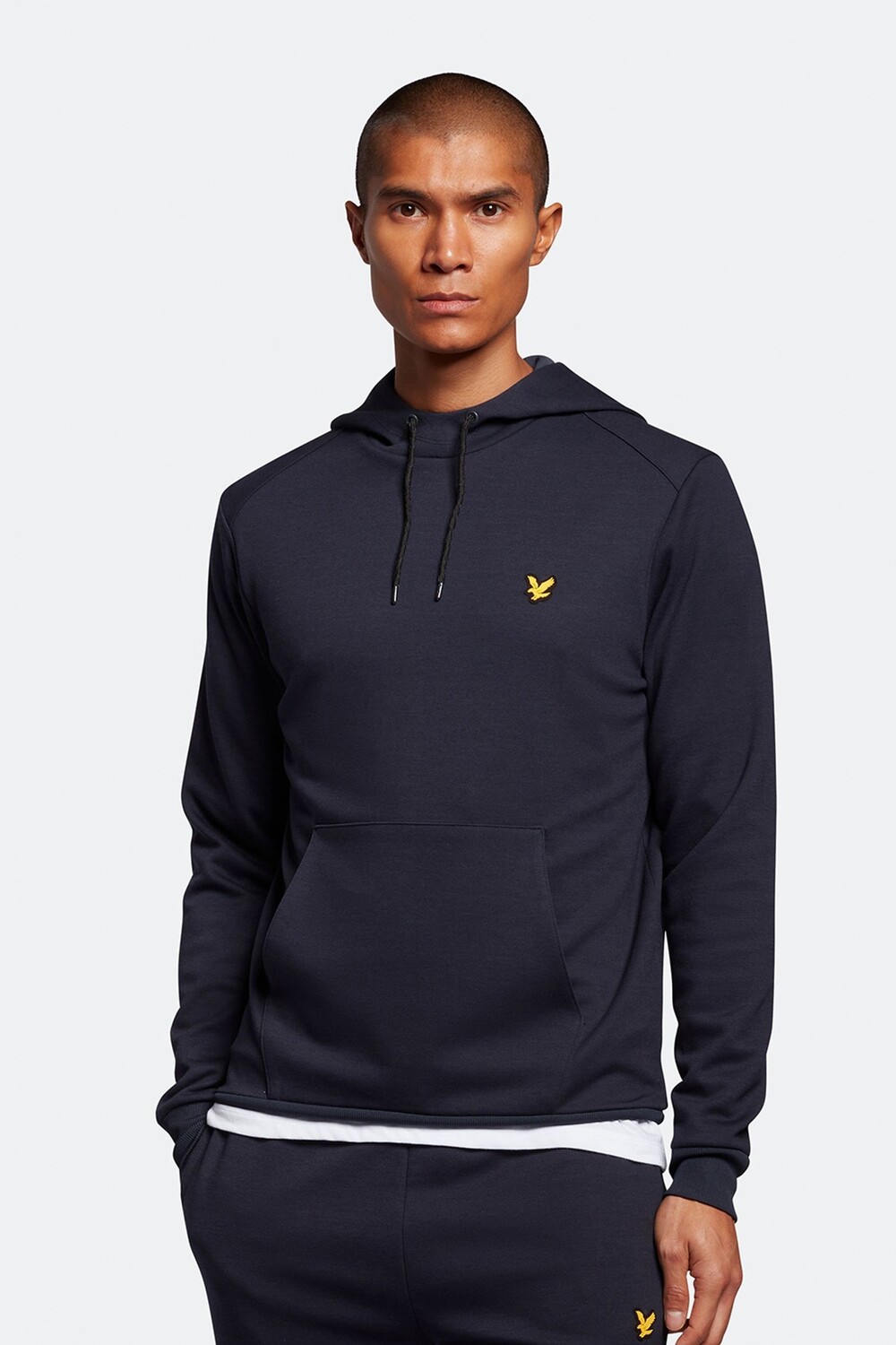 

OTH Fly синее вязаное худи Lyle & Scott, синий