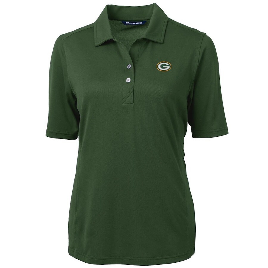 

Поло с коротким рукавом Cutter & Buck Green Bay Packers, зеленый