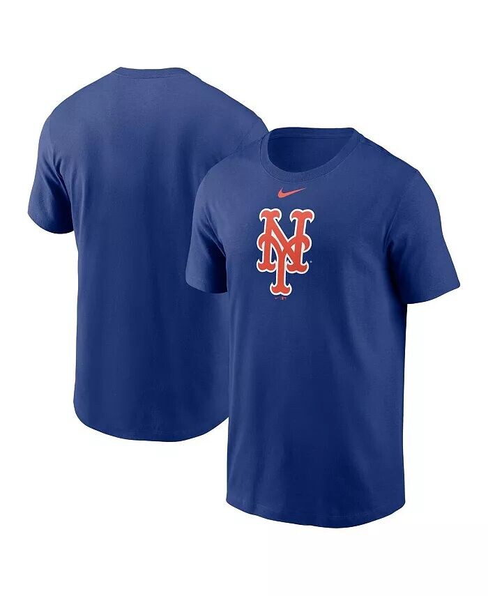 

Мужская футболка с логотипом Royal New York Mets Fuse Nike, синий