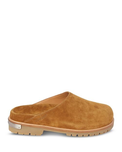 

Мужские слипоны с металлическим логотипом Off-White, цвет Tan/Beige