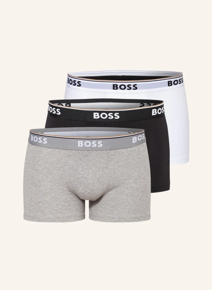 

Комплект из 3 боксеров Boss, черный