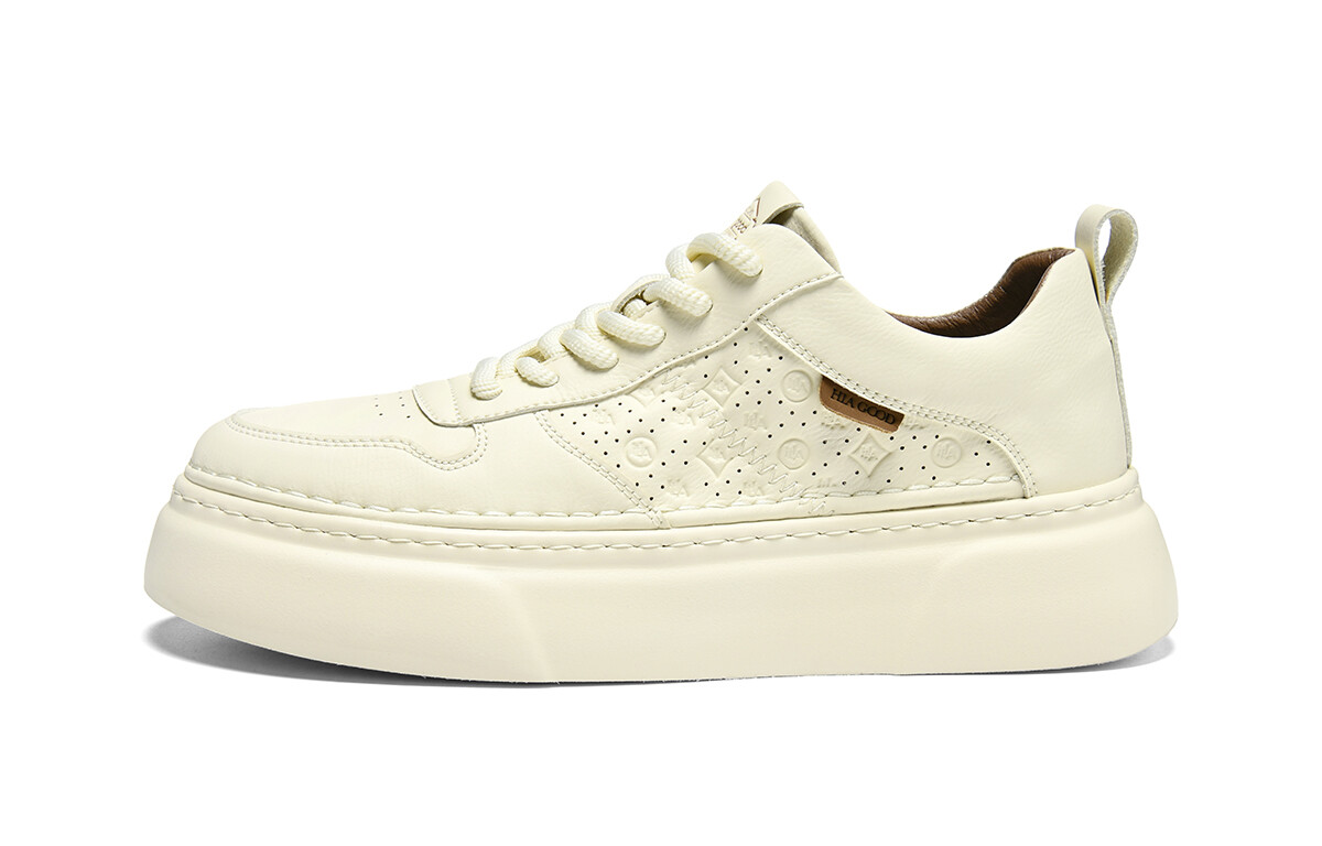 

Кроссовки мужские Lifestyle Shoes Men Low-Top Hla, кремовый