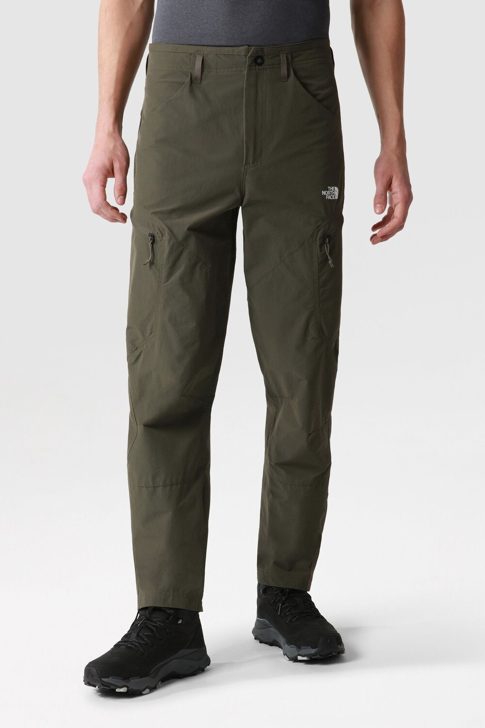

Зеленые мужские зауженные брюки Exploration Reg The North Face, зеленый