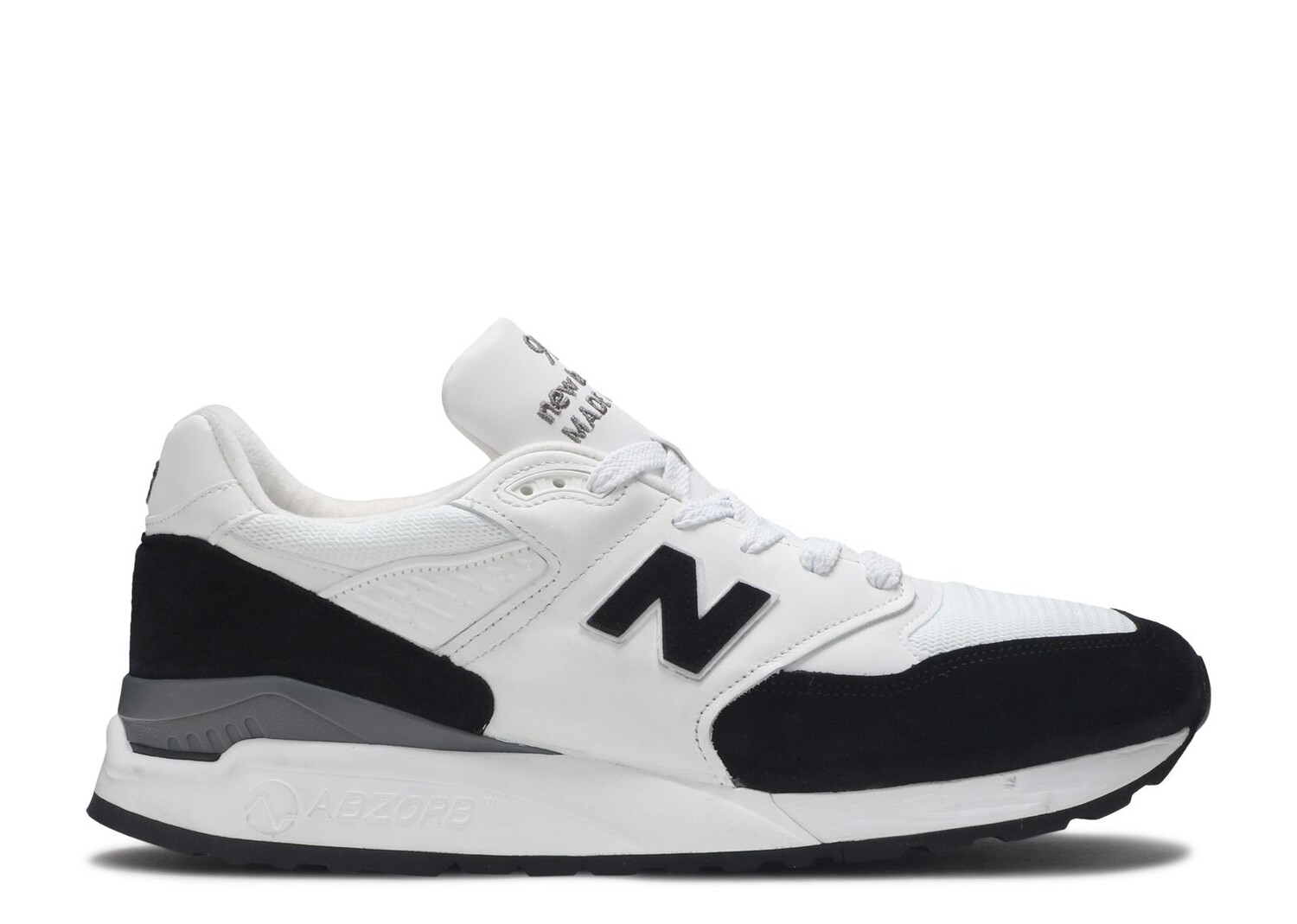 

Кроссовки New Balance 998 Made In Usa 'Nimbus Cloud Black', белый