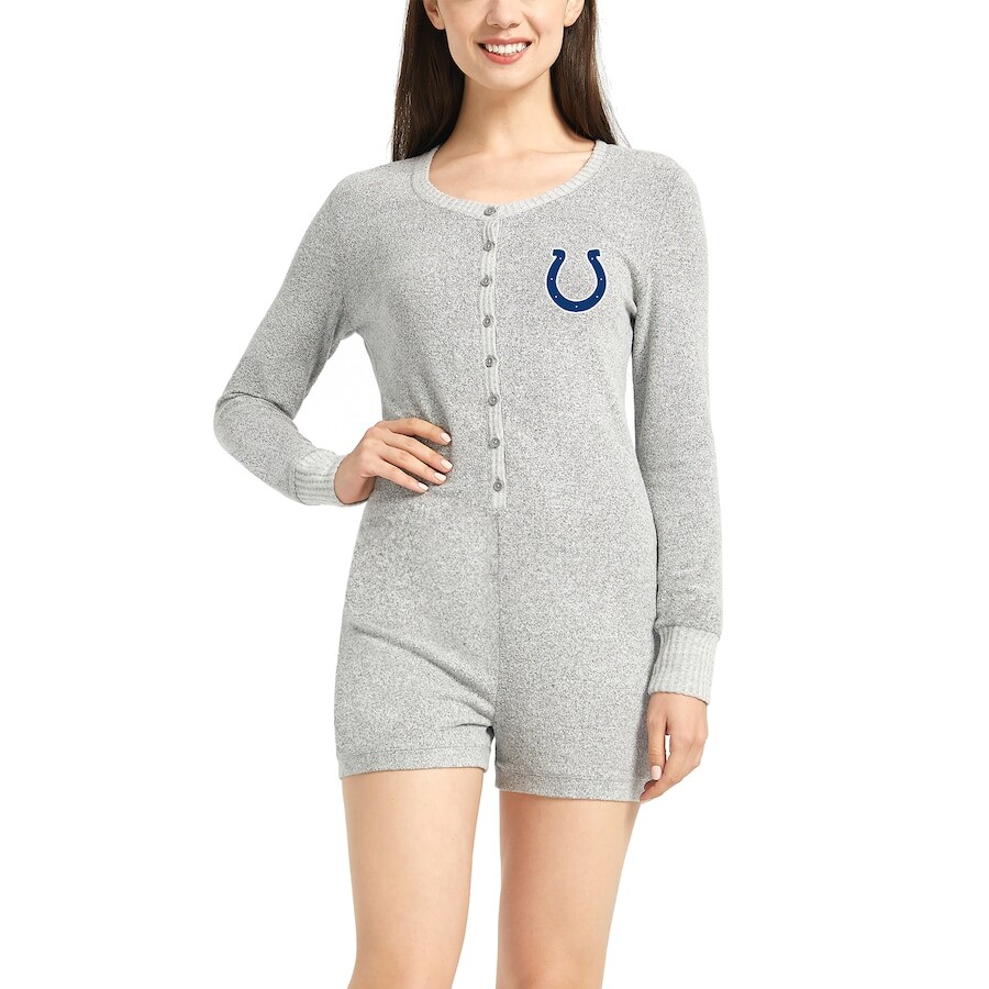 

Свитер-комбинезон Concepts Sport Indianapolis Colts, серый