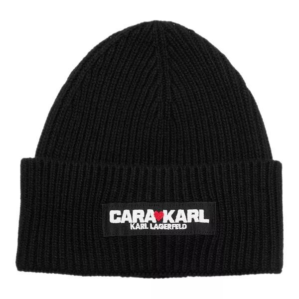 

Бейсболка kl x cd beanie Karl Lagerfeld, черный
