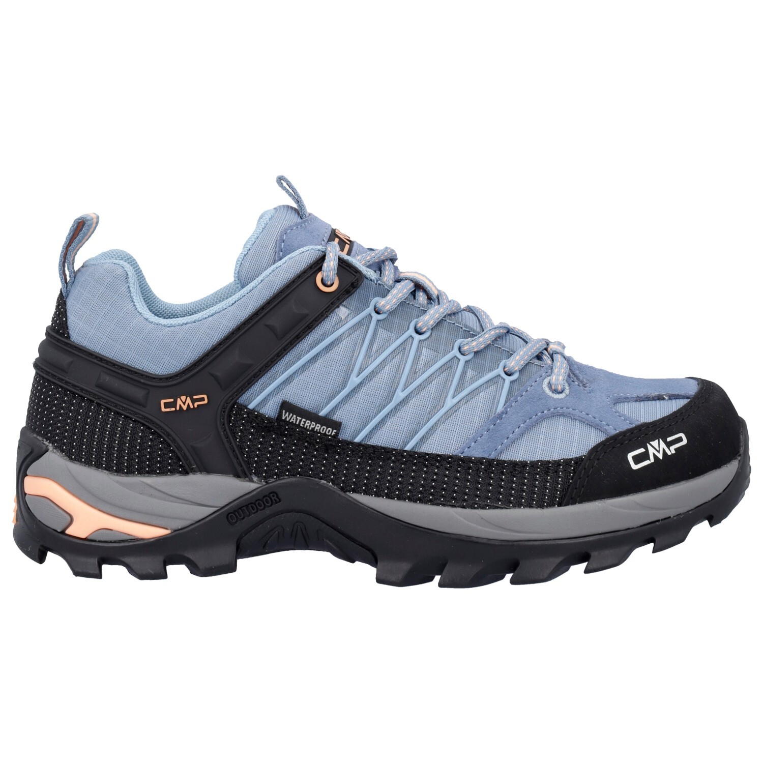 

Мультиспортивная обувь Cmp Women's Rigel Low WP, цвет Storm/Sunrise