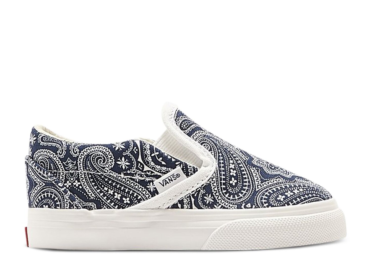 

Кроссовки Vans Kith X Vault Og Classic Slip-On Toddler 'Paisley', синий