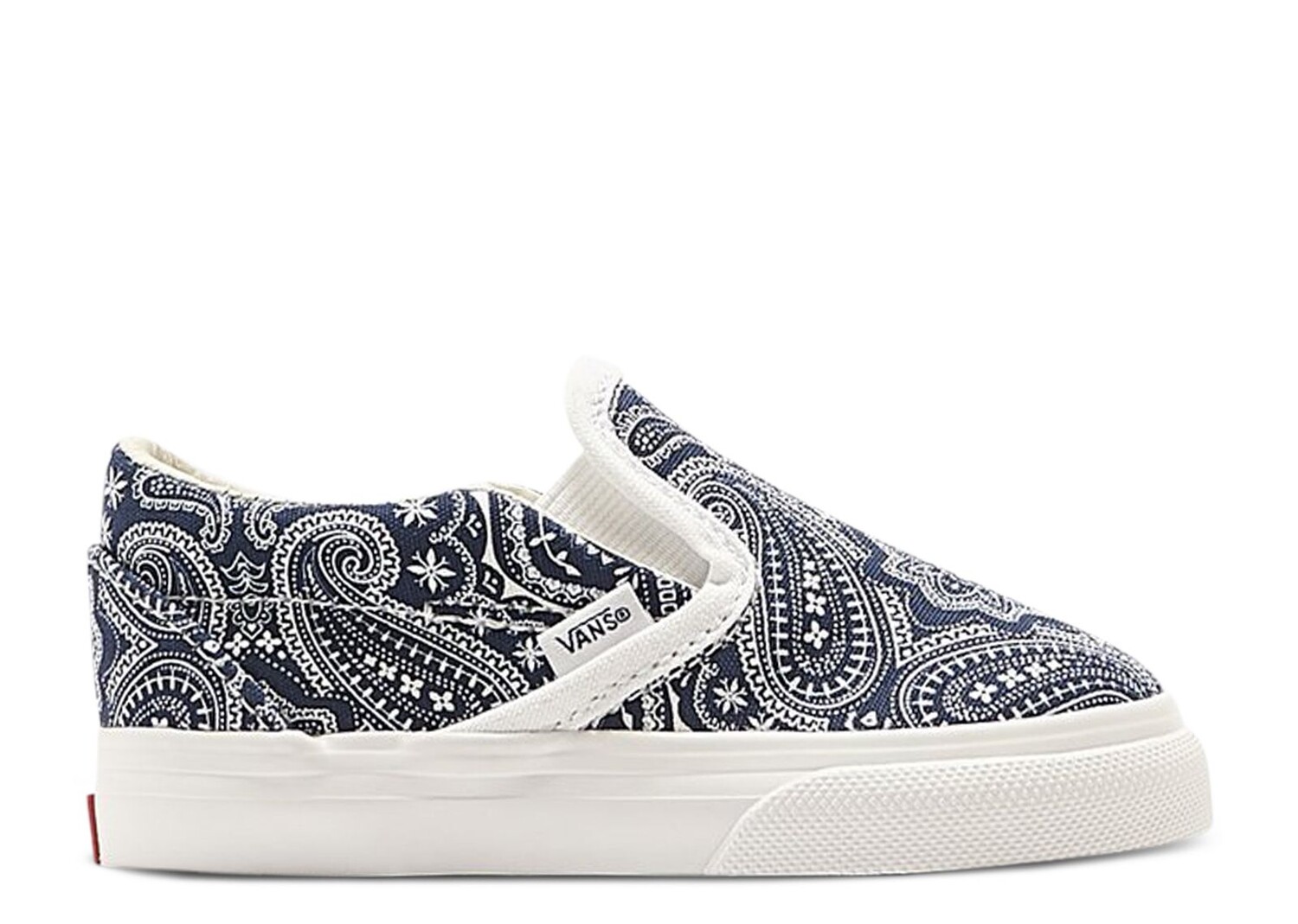 Кроссовки Vans Kith X Vault Og Classic Slip-On Toddler 'Paisley', синий