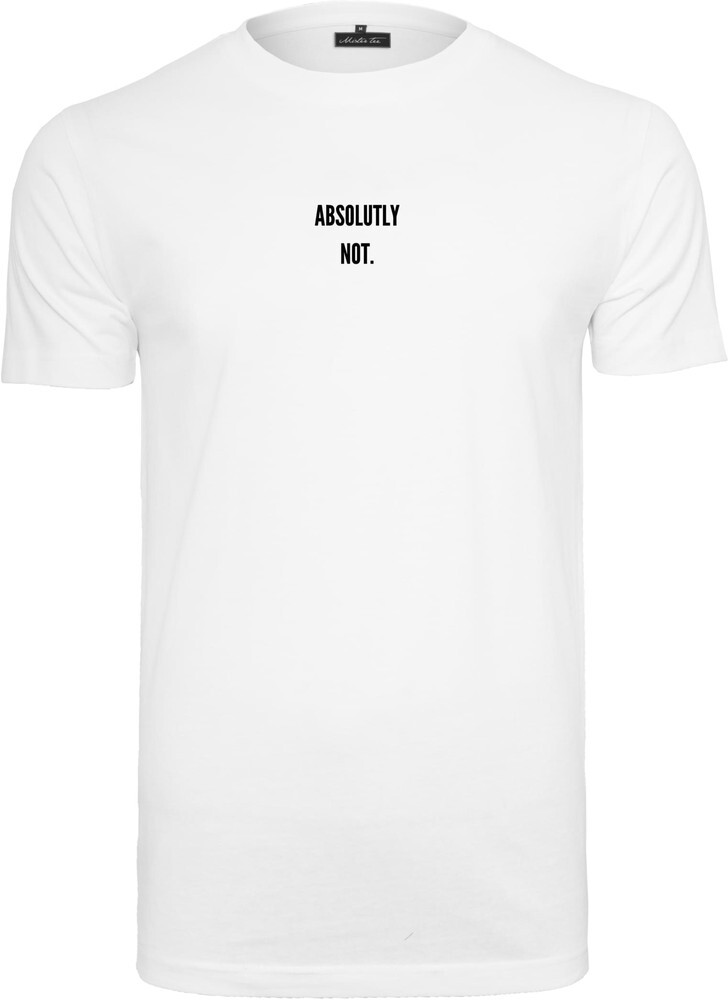 

Футболка Mister Tee Absolutely Not Tee, белый