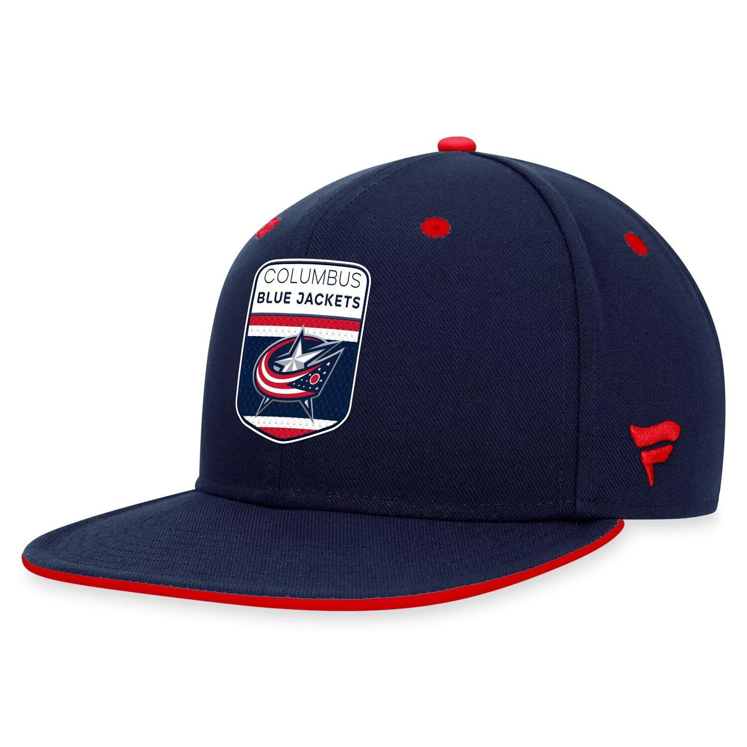 

Мужская фирменная темно-синяя бейсболка Fanatics Columbus Blue Jackets Snapback драфта НХЛ 2023 года