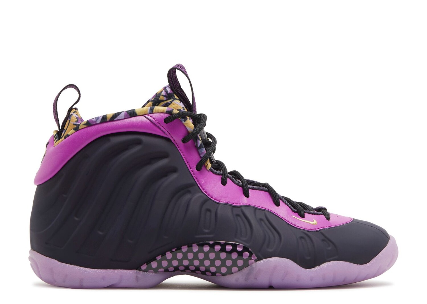 

Кроссовки Nike Little Posite One Gs 'Cave Purple', черный