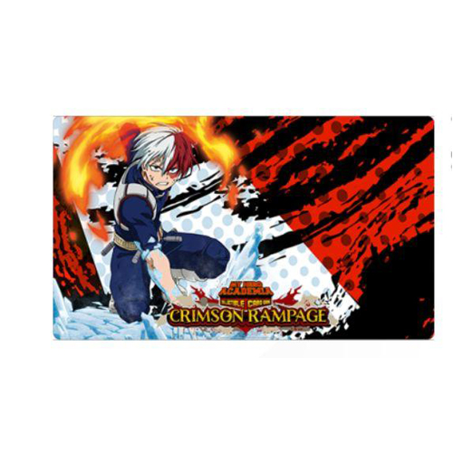 Игровой коврик My Hero Academia Collectible Card Game: Series 2 – Crimson Rampage: Shoto Todoroki Playmat abystyle фигурка my hero academia shoto todoroki