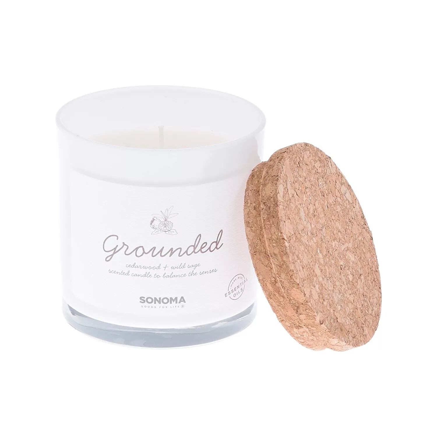 

Sonoma Goods For Life Spa с заземлением, 3 фитиля, 13 унций. Баночка Свеча