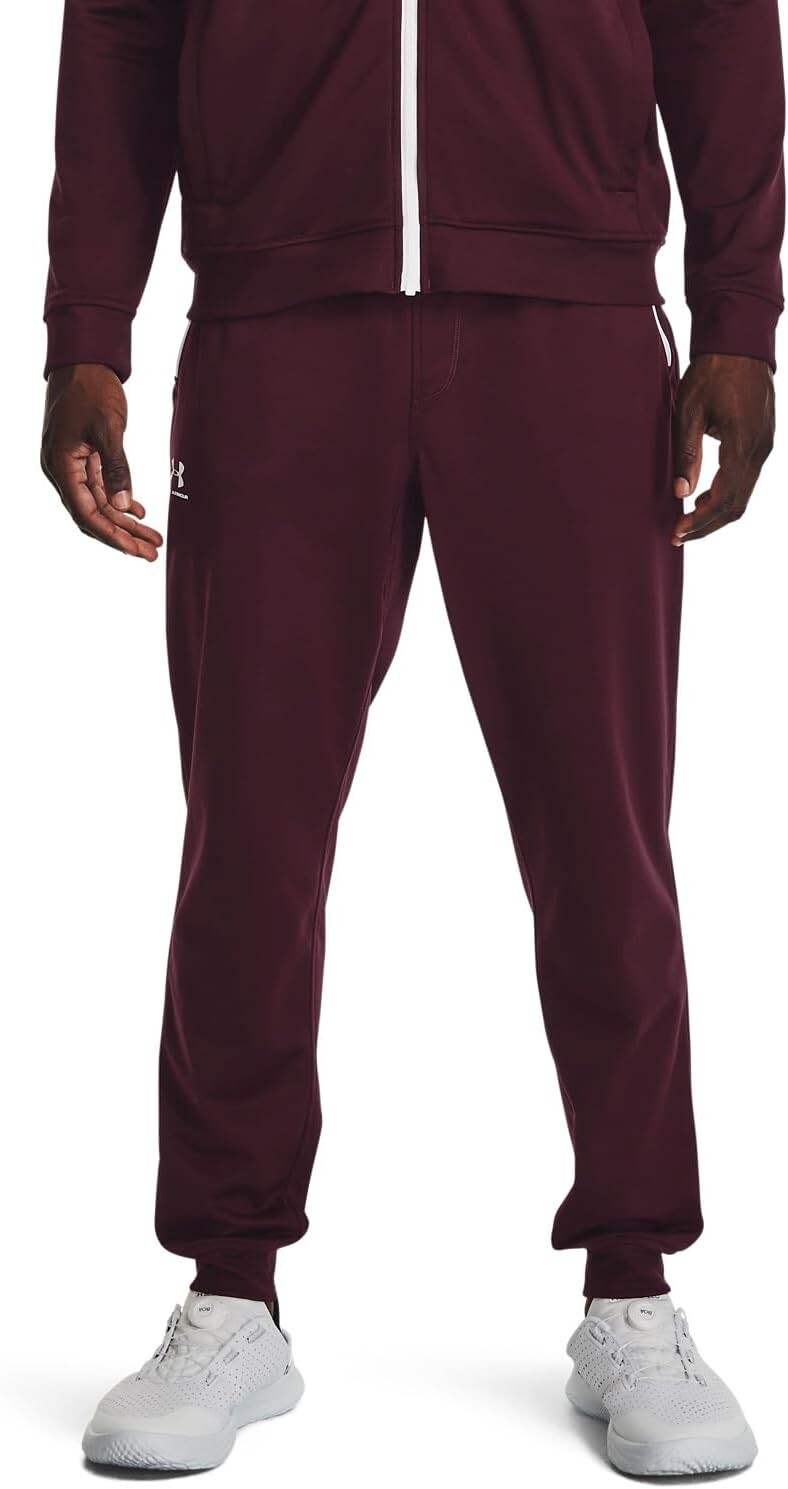 

Спортивный стиль Джоггер Under Armour, цвет Dark Maroon/White