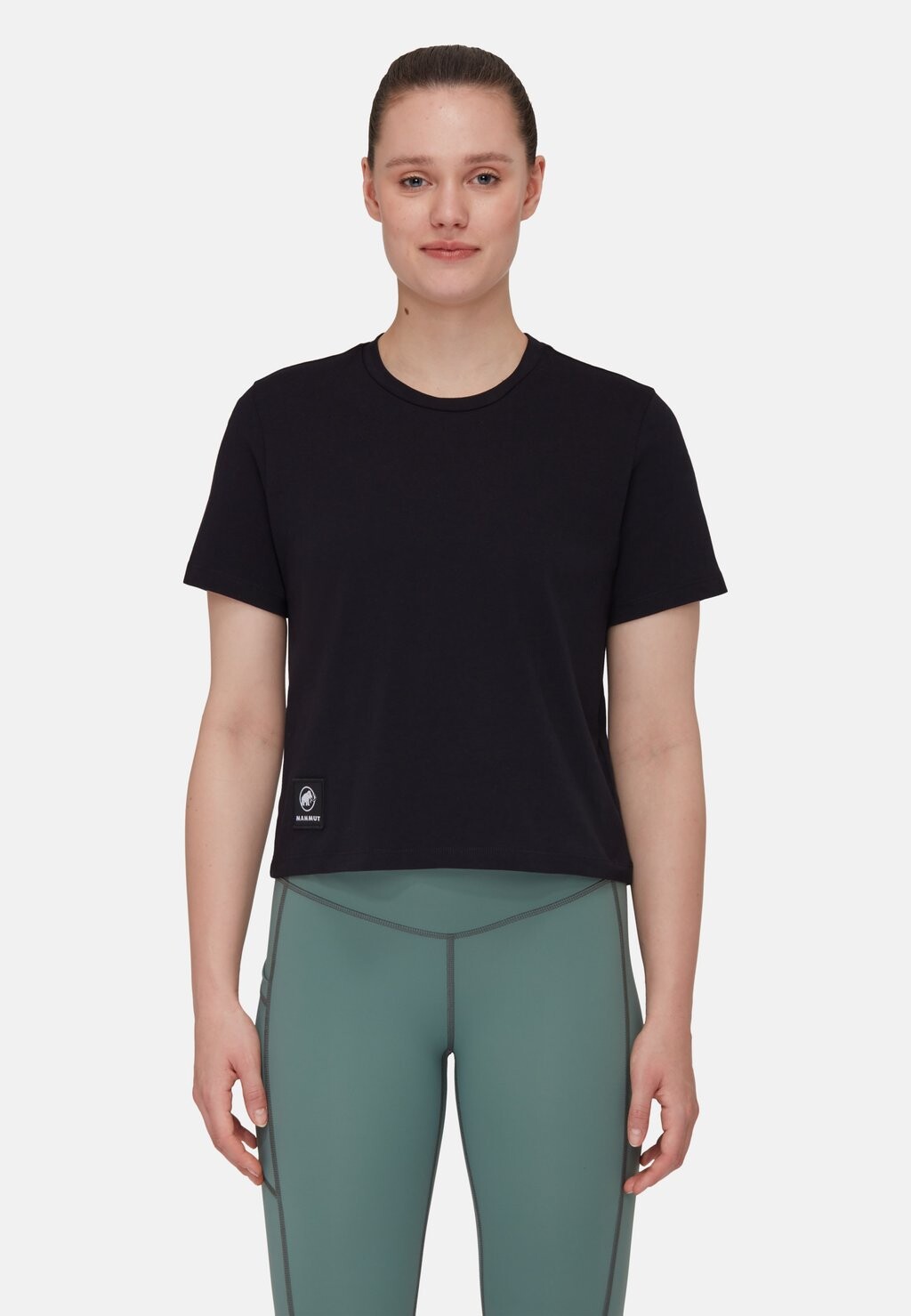 

Базовая футболка MASSON CROPPED PATCH Mammut, черный