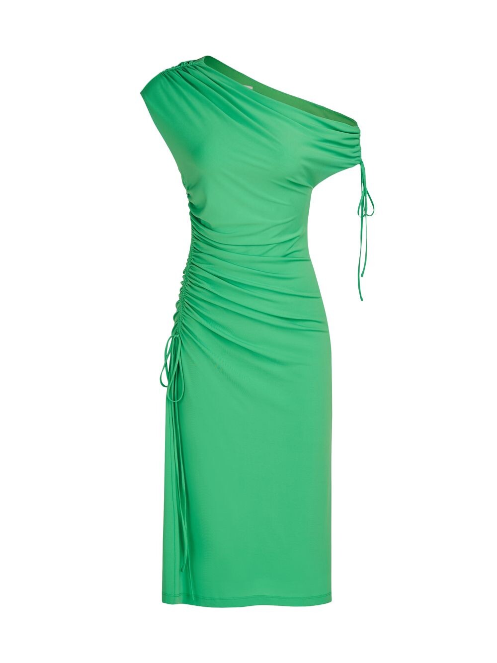 

Платье Lenia с рюшами из джерси Halston, зеленый