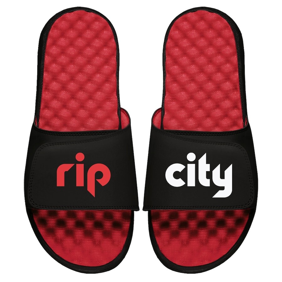 

Шлепанцы ISlide Portland Trail Blazers, красный