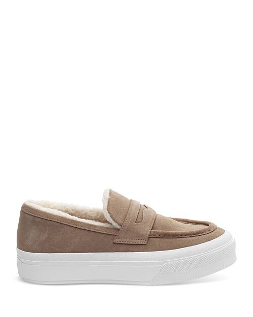 

Женские пенни-лоферы Giles на платформе J/Slides, цвет Tan/Beige